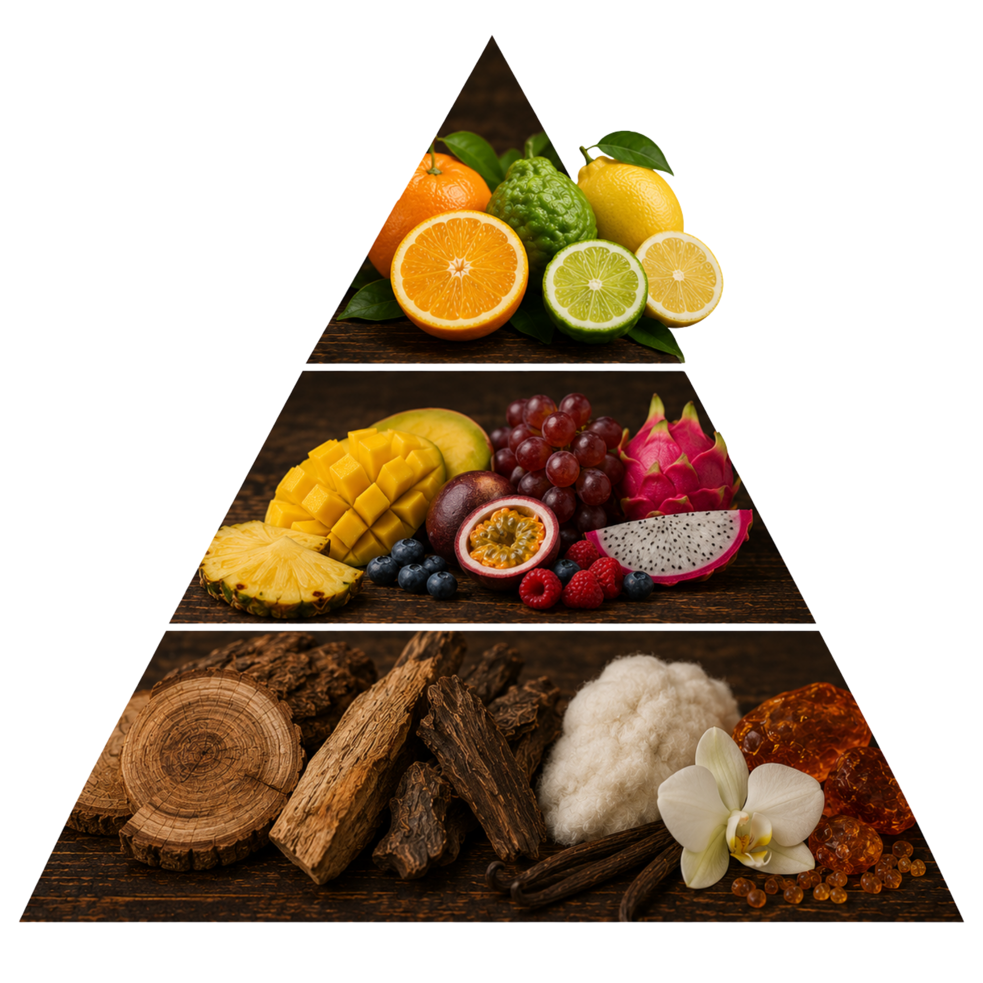 Eternal Breeze — scent notes pyramid