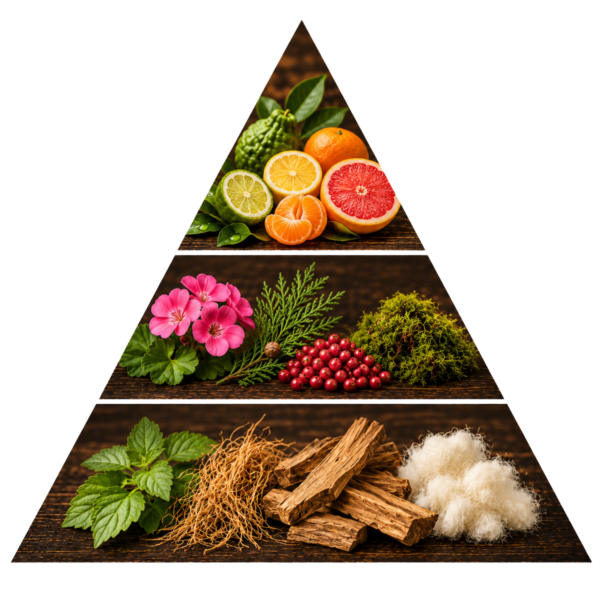 Citron Citadel — fragrance notes pyramid