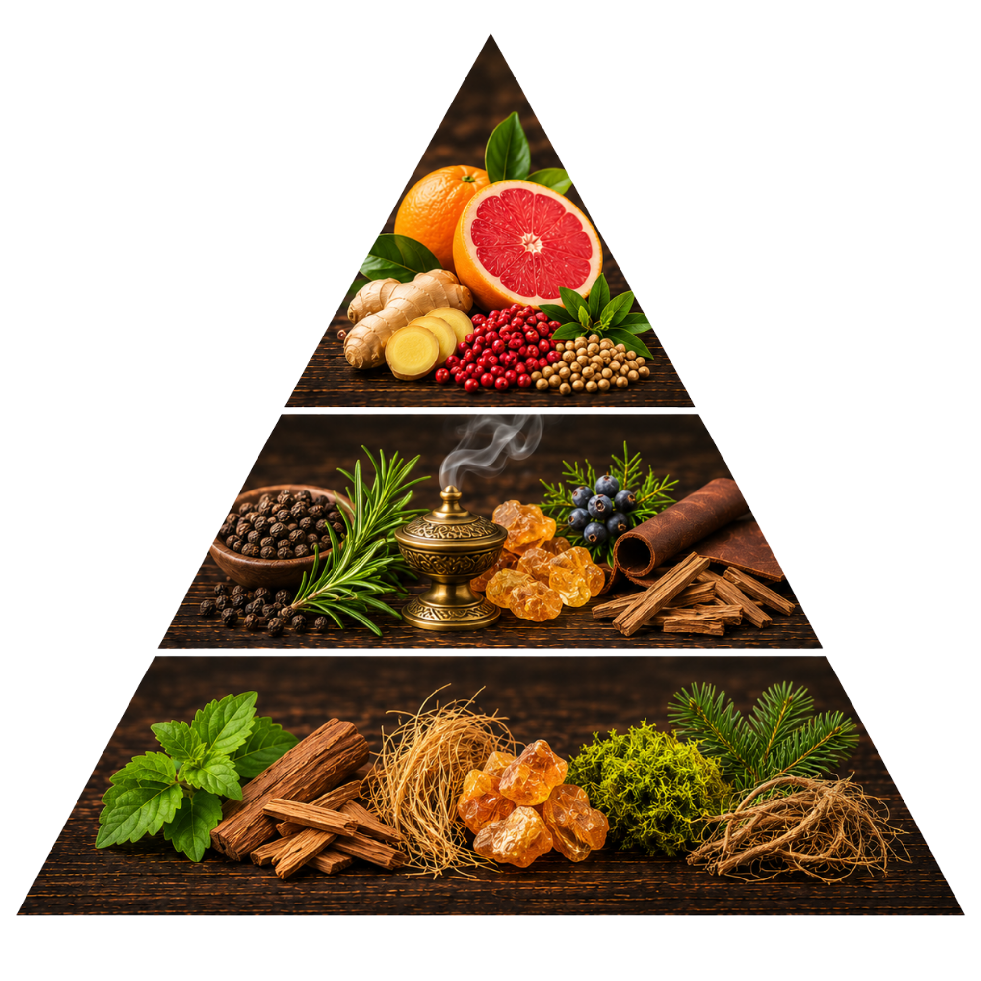 Spice Sultan — fragrance notes pyramid