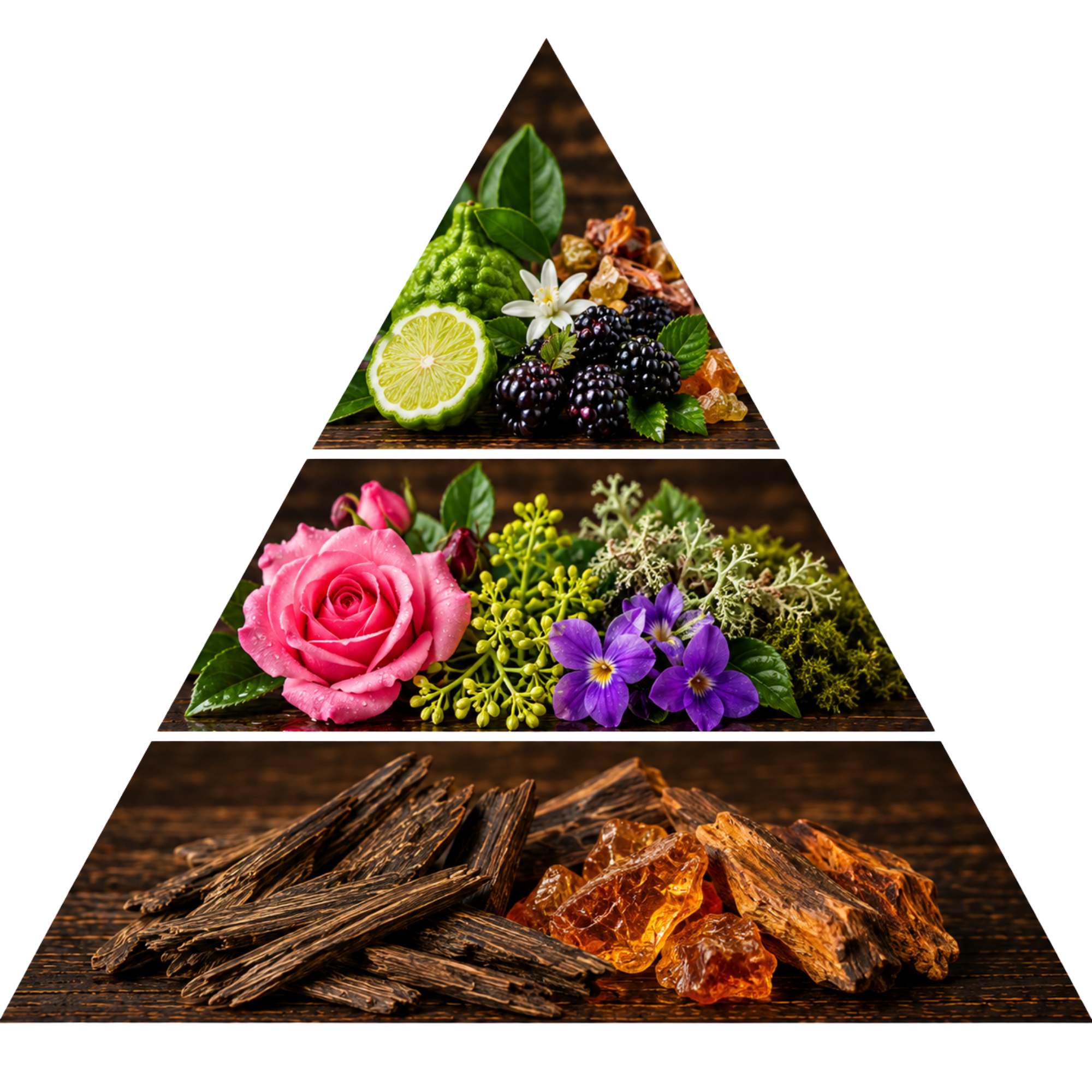 Attar Al Hob — scent notes pyramid